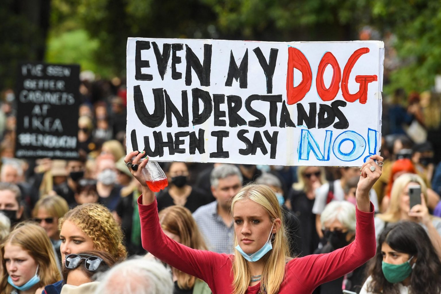 Women March In Australia Demands Gender Violence Justice Kwiknews 